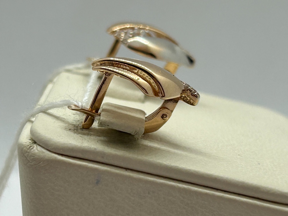 СЕРЬГИ С КАМНЯМИ (Au 585)