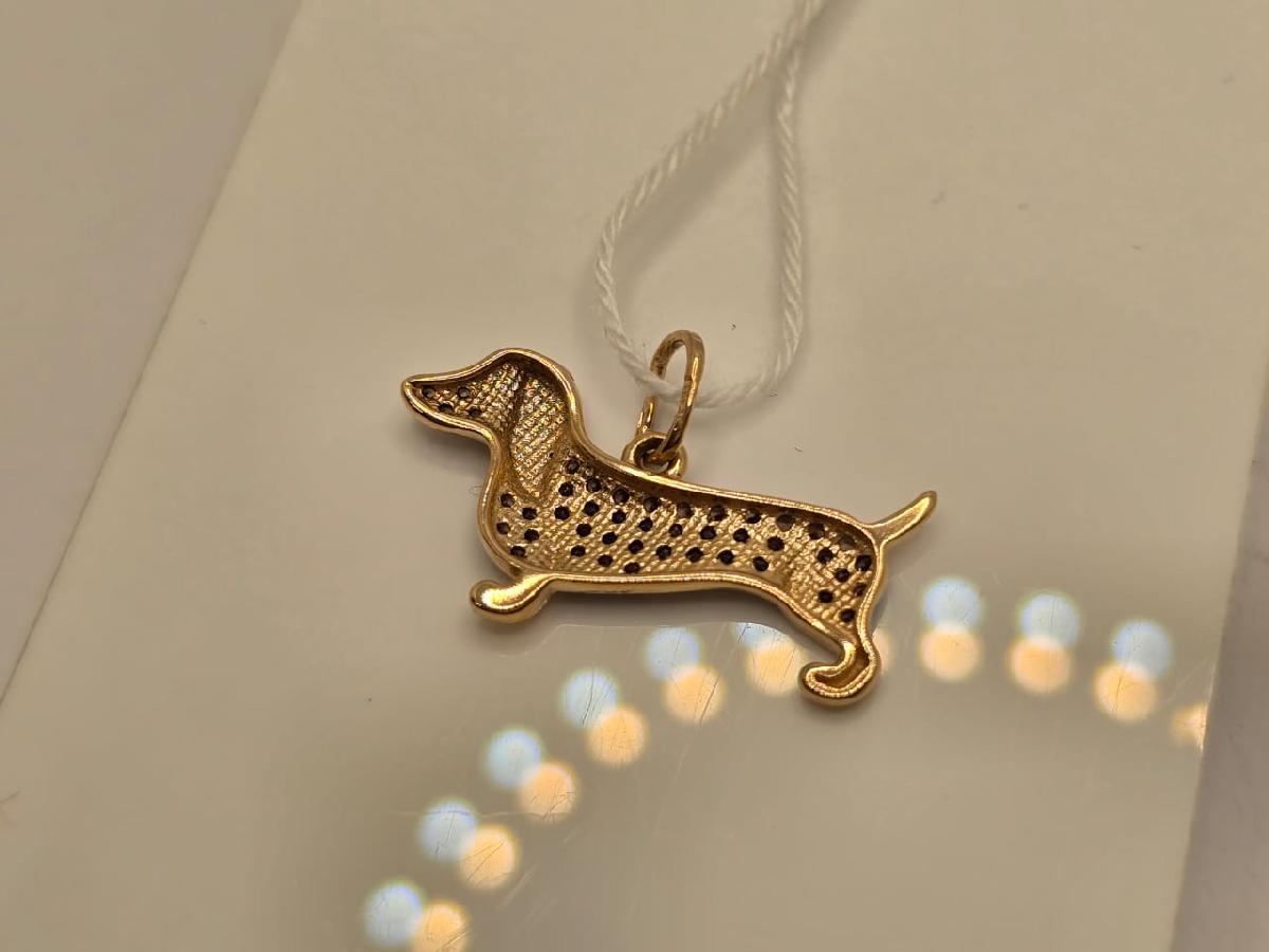 ПОДКМИ585 ПОДВЕСКА С КАМНЯМИ (Au 585)