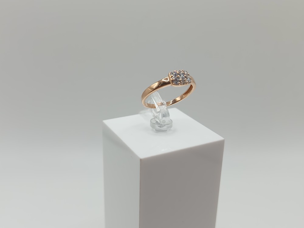 КОЛКМИ585 КОЛЬЦО С КАМНЯМИ (Au 585)