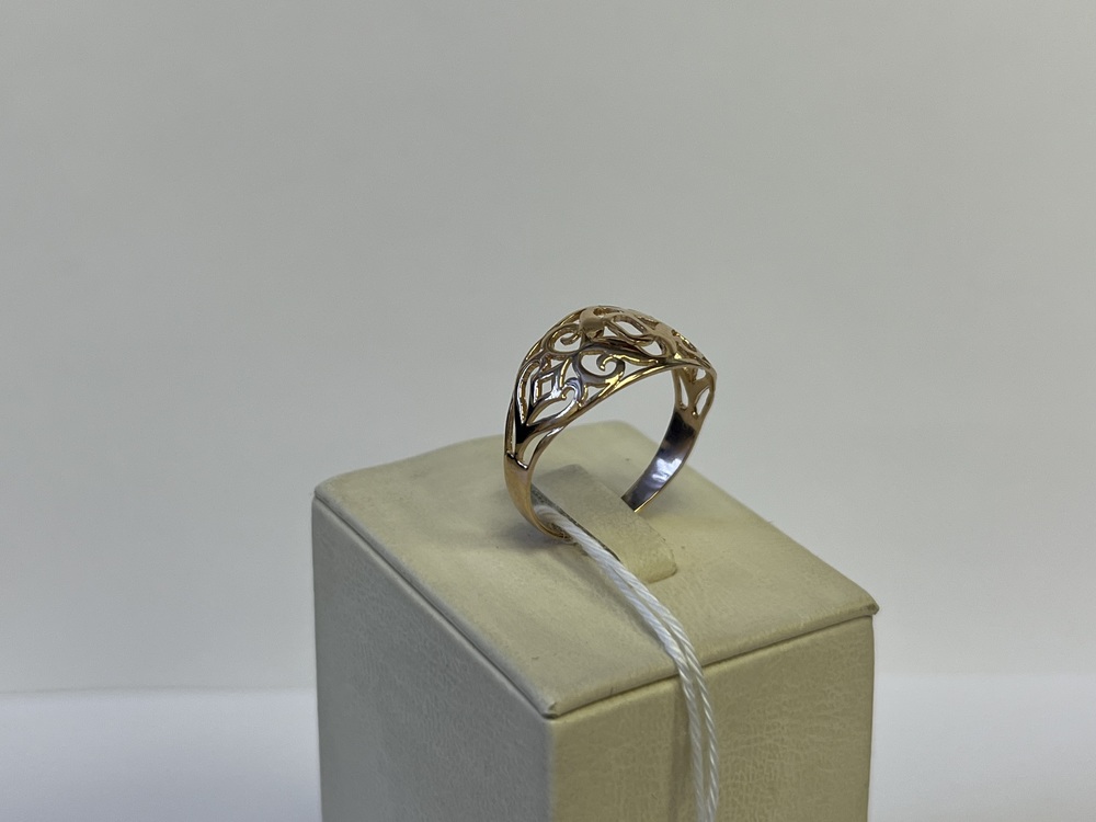 КОЛБКМ585 КОЛЬЦО БЕЗ КАМНЯ (Au 585)