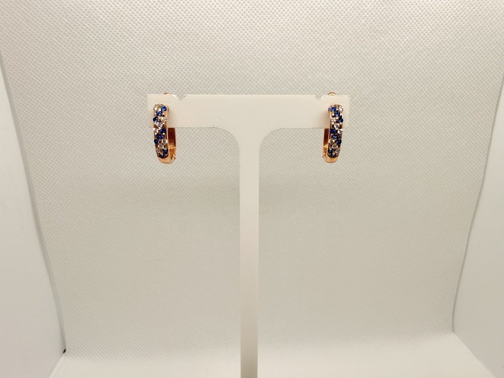 СЕРЬГИ С КАМНЯМИ (Au 585)