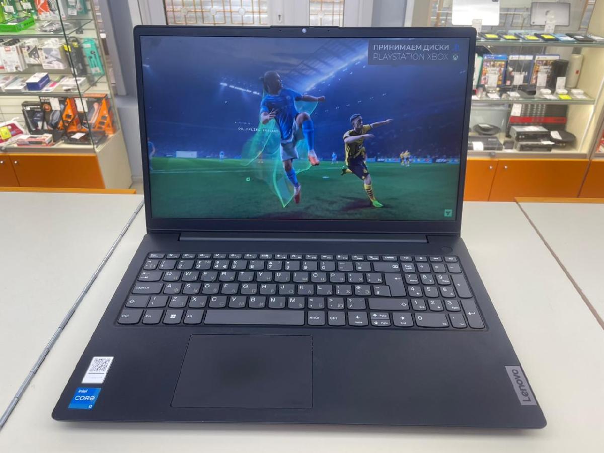 Ноутбук Lenovo Idea Pad V15; I3-1115G4, Intel UHD Graphics, 4 Гб, 240 Гб, Нет
