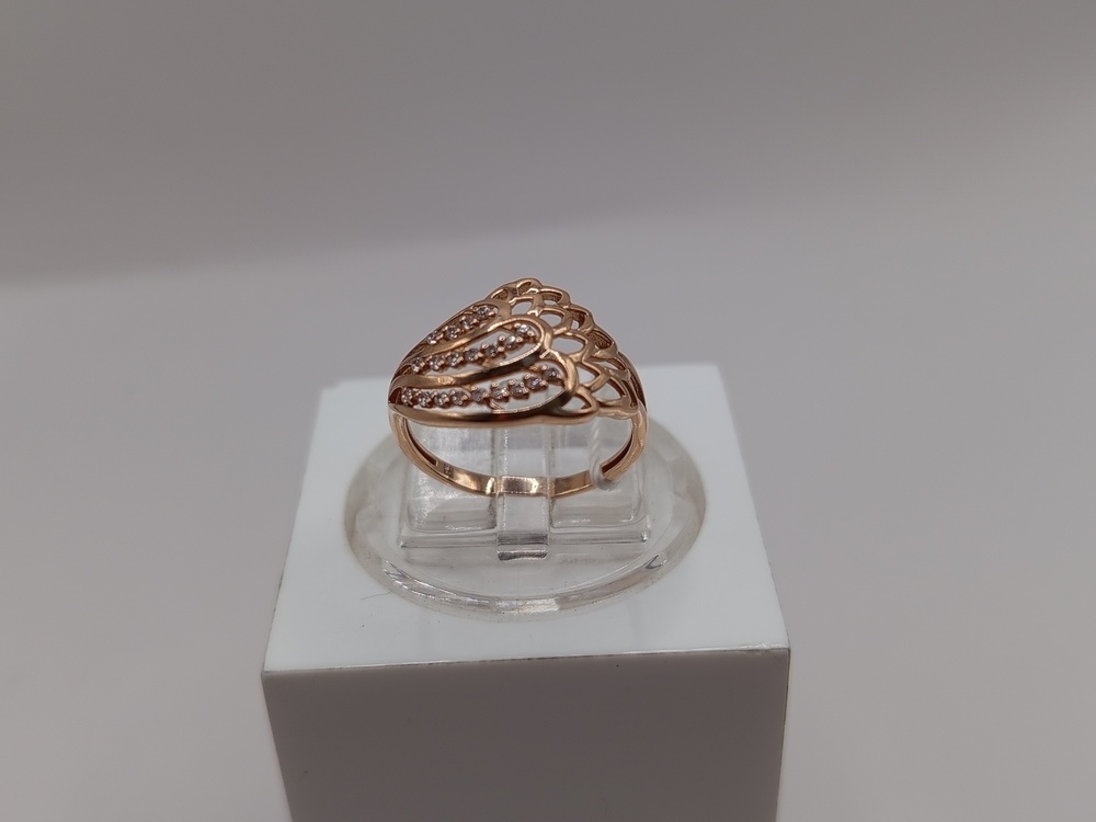КОЛКМИ585 КОЛЬЦО С КАМНЯМИ (Au 585)