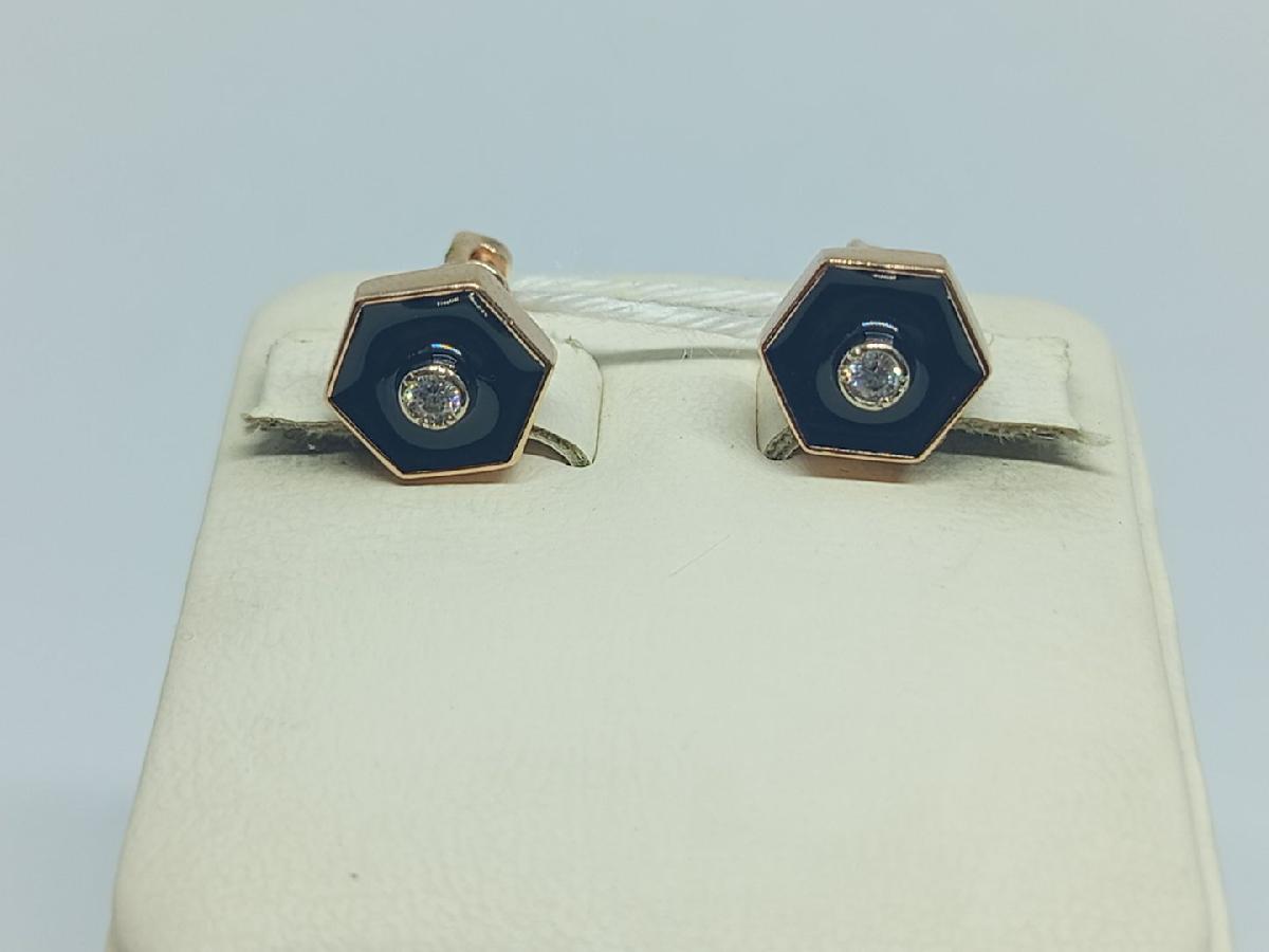 СЕРЬГИ ПУСЕТЫ (Au 585)