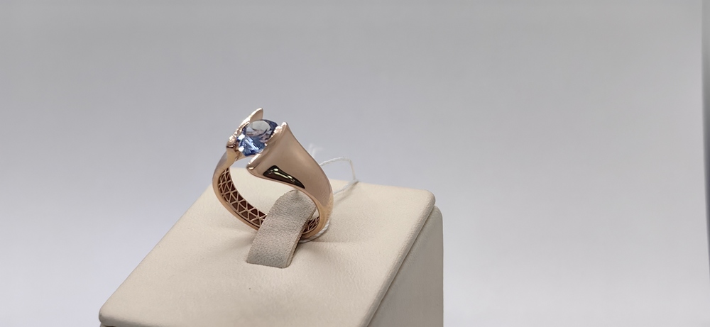 КОЛЬЦО С КАМНЕМ (Au 585)