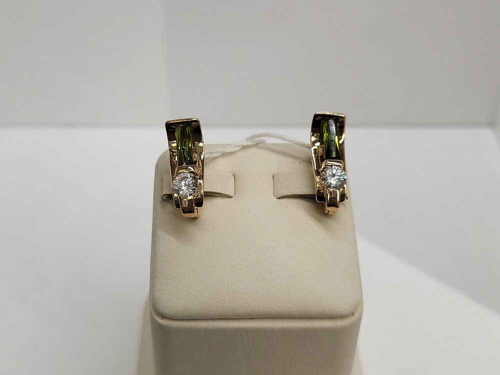 СКМИ585 СЕРЬГИ С КАМНЯМИ (Au 585) СКМИ585 СЕРЬГИ С КАМНЯМИ (Au 585)