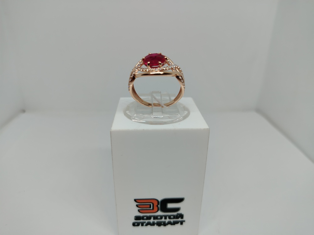 КОЛКМИ585 КОЛЬЦО С КАМНЯМИ (Au 585)