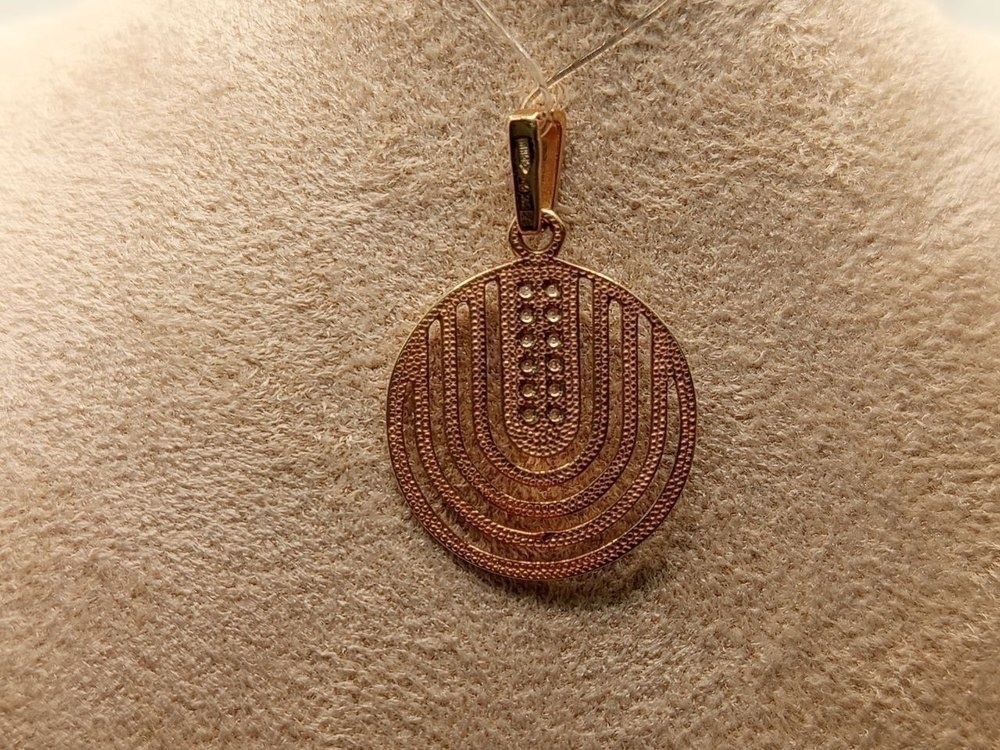 ПОДВЕСКА С КАМНЯМИ (Au 585) ПОДВЕСКА С КАМНЯМИ (Au 585)