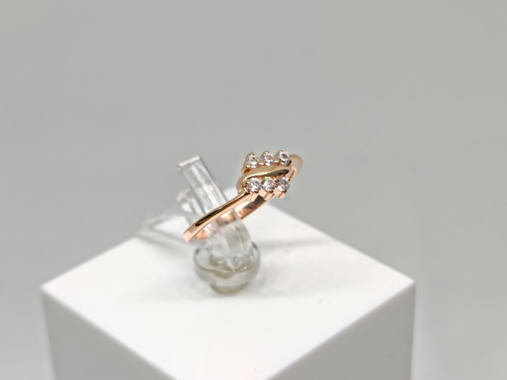 КОЛКМИ585 КОЛЬЦО С КАМНЯМИ (Au 585)