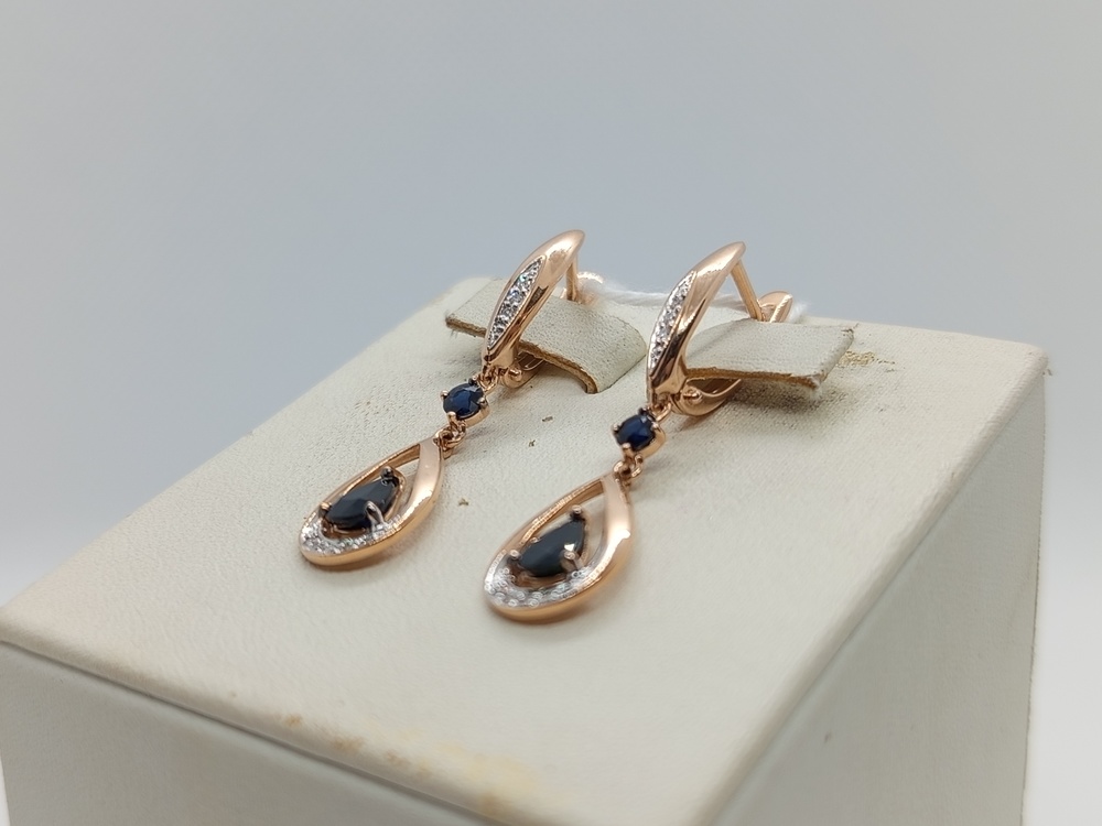 СЕРЬГИ БРИЛЛИАНТ (Au 585)