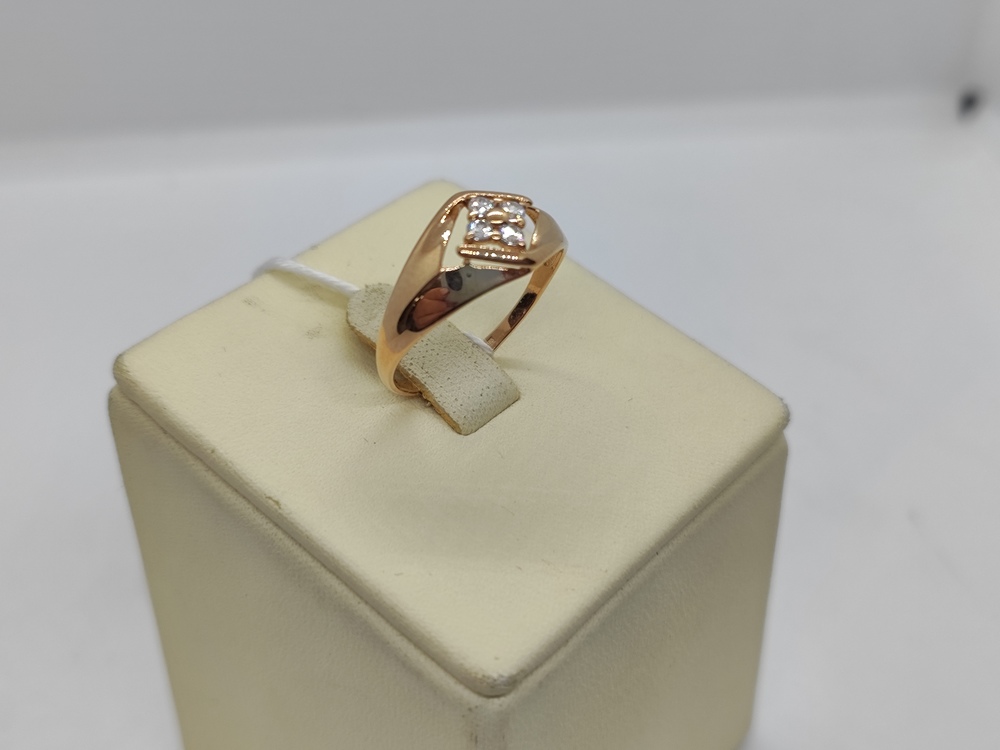 КОЛКМИ585 КОЛЬЦО С КАМНЯМИ (Au 585)