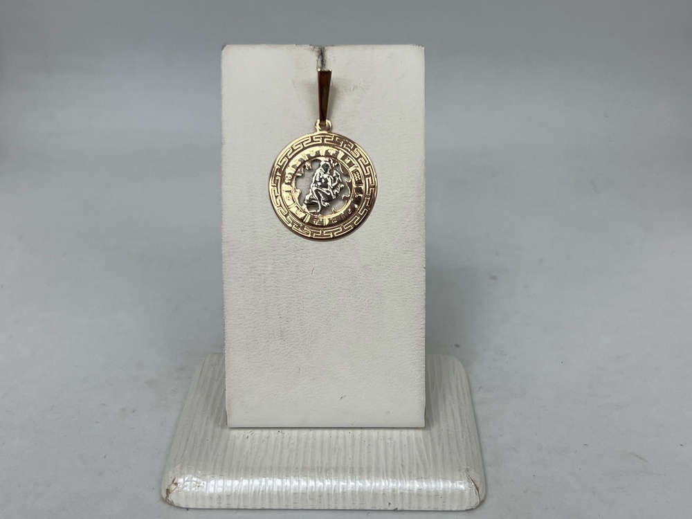 ПОДВЕСКА ЗНАК ЗОДИАКА ДЕВА Au 585 ПОДВЕСКА ЗНАК ЗОДИАКА ДЕВА Au 585