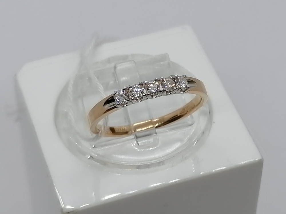 КОЛЬЦО БРИЛЛИАНТ Au 585