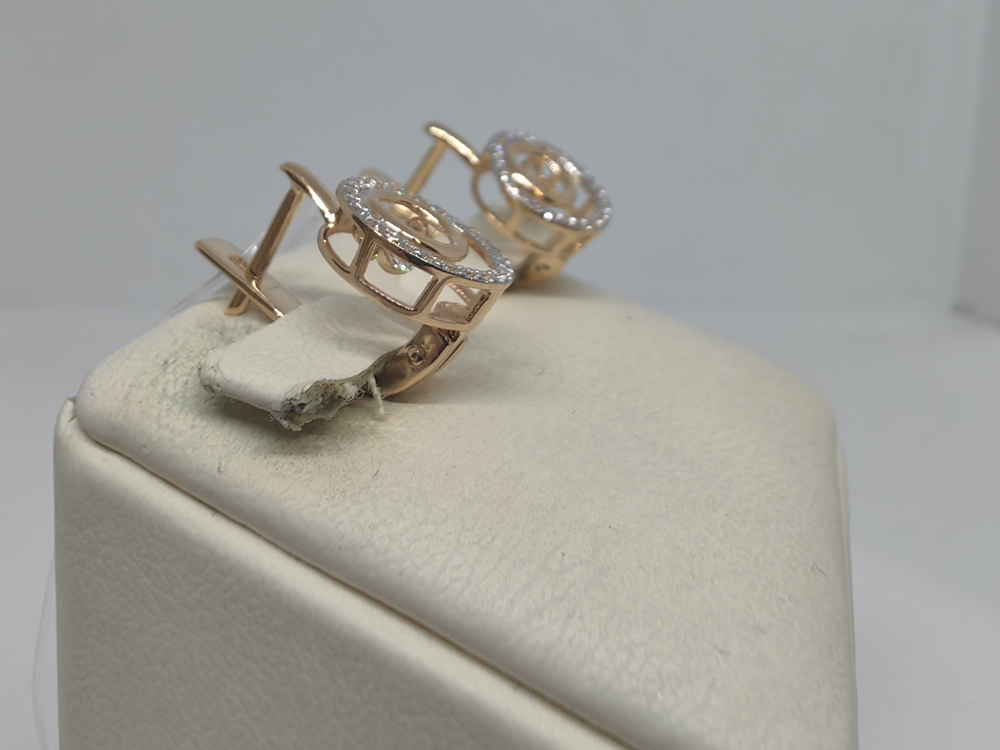 СЕРЬГИ С КАМНЯМИ (Au 585)