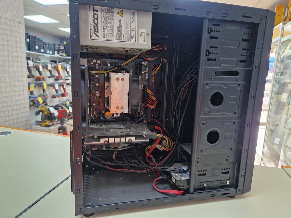 Системный блок DEXP /; A8-5600K, GeForce GTS 450, 6 Гб, Нет, 320 Гб