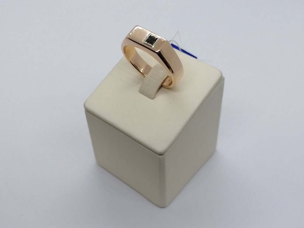 КОЛЬЦО ПЕЧАТКА с камнем (Au 585)