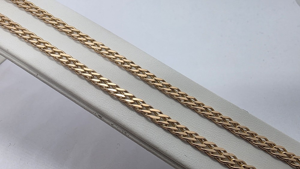 ЦЛР2585 ЦЕПЬ ПОЛНОВЕСНАЯ Ромб двойной (Au 585)