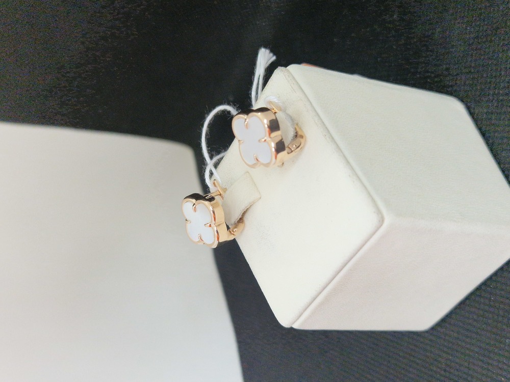 СЕРЬГИ С КАМНЕМ (Au 585)