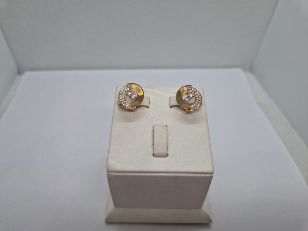 СЕРЬГИ С КАМНЯМИ (Au 585)