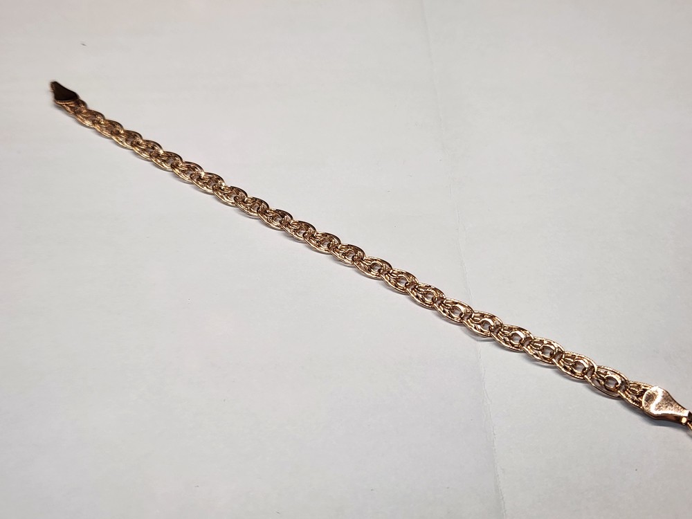 БРАСЛЕТ ПУСТОТЕЛЫЙ Нона бисмарк (Au 585)