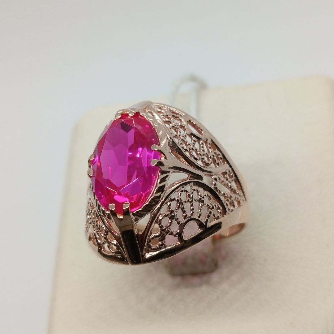 КОЛЬЦО С КАМНЕМ (Au 585)