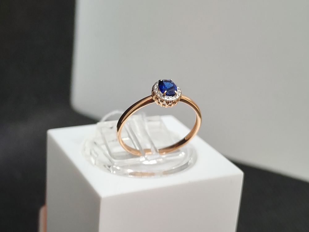 КОЛЬЦО БРИЛЛИАНТ Au 585