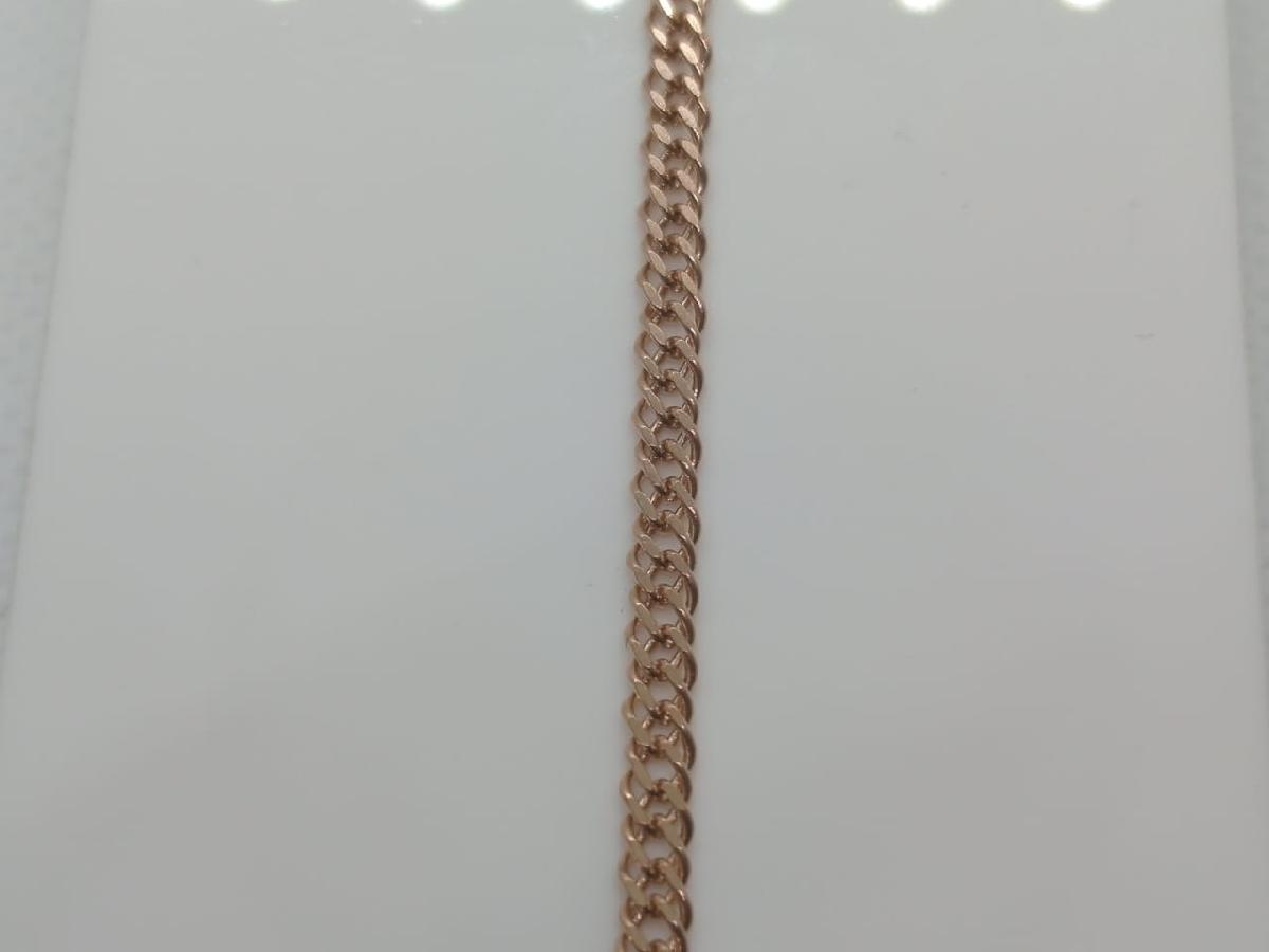 БРАСЛЕТ ПОЛНОВЕСНЫЙ Ромб двойной Au 585