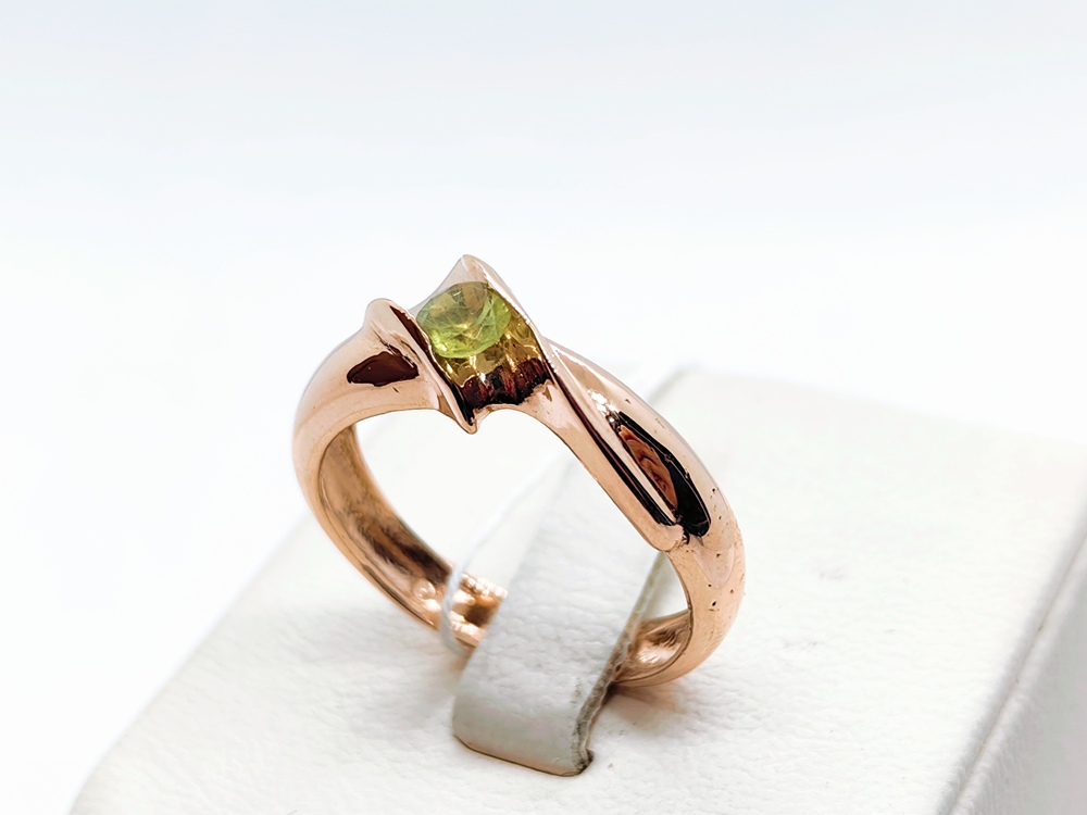 КОЛЬЦО С КАМНЕМ (Au 585)