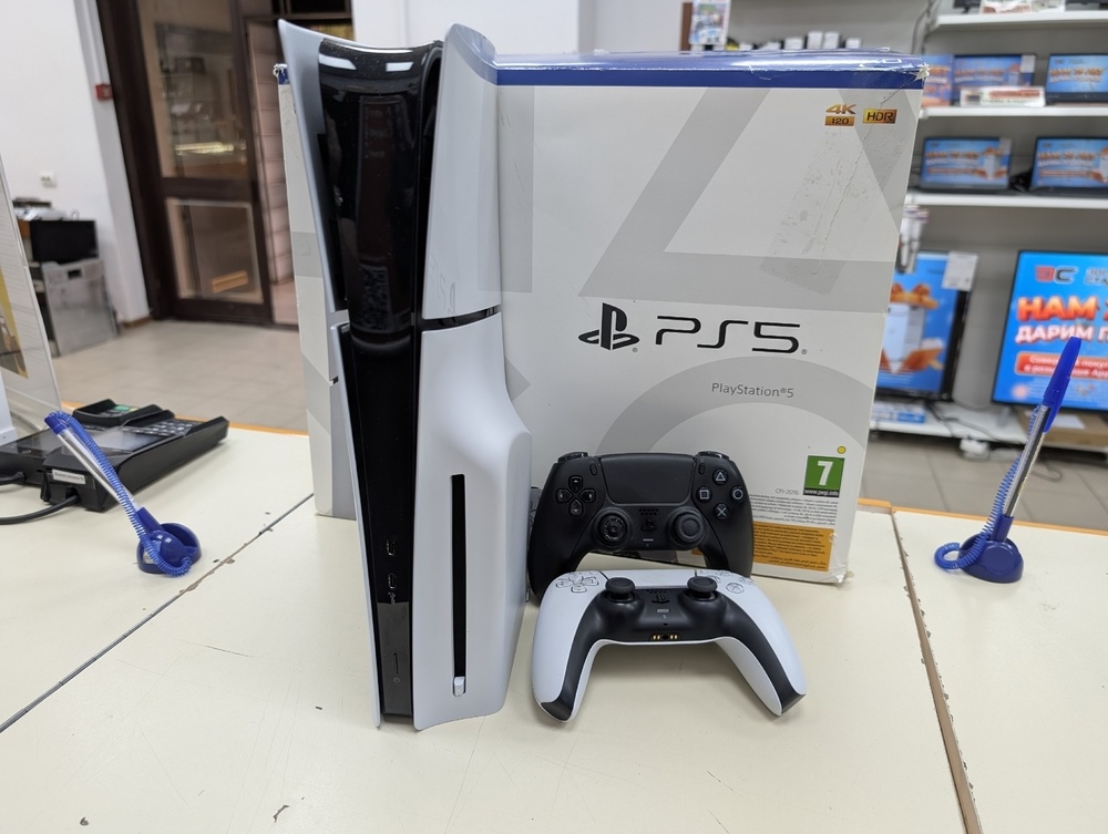 Игровая приставка PlayStation 5 Slim 1TB (С дисководом)