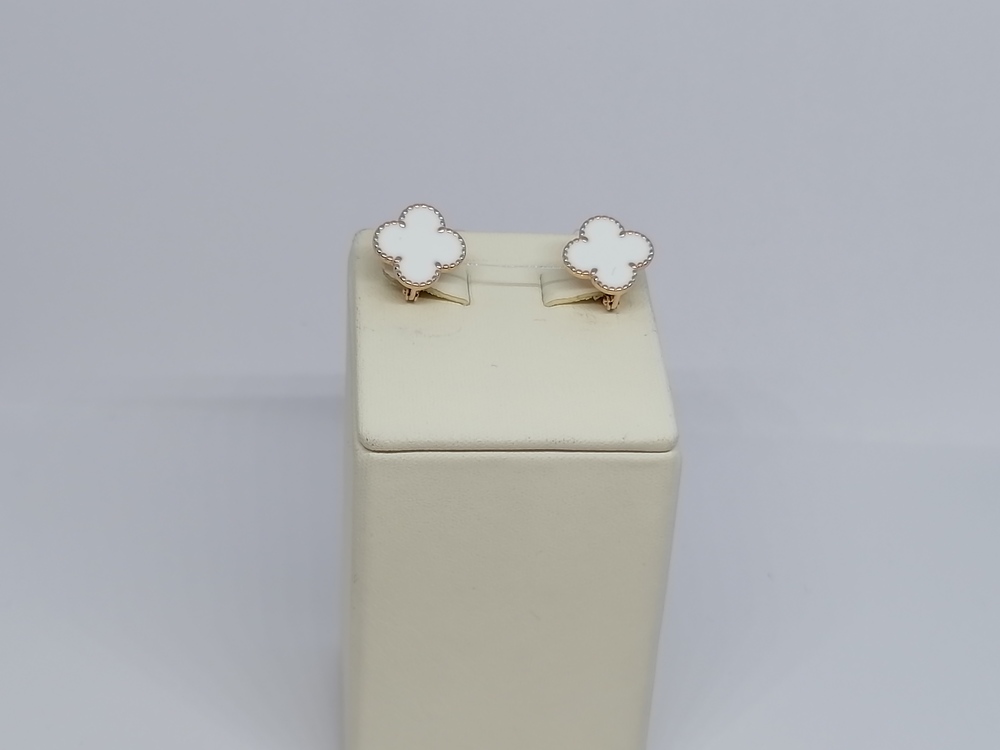 СЕРЬГИ ЭМАЛЬ (Au 585)