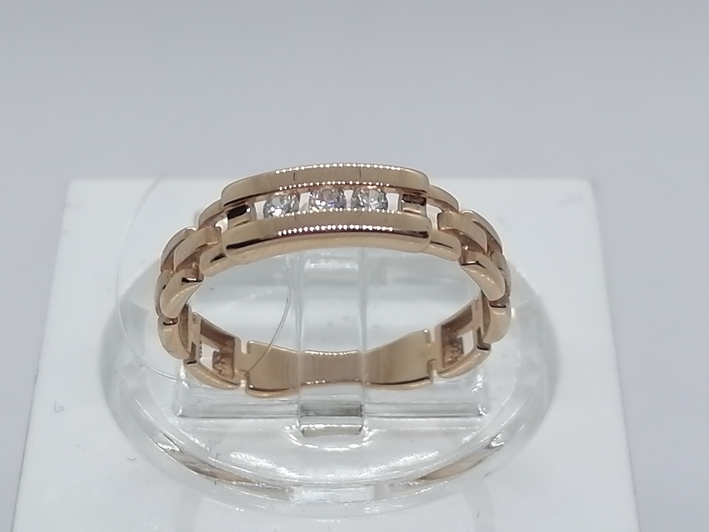 1106684 КОЛЬЦО С КАМНЯМИ (Au 585) 1106684 КОЛЬЦО С КАМНЯМИ (Au 585)