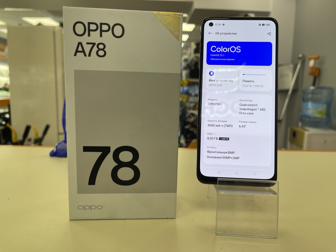 Смартфон Oppo A78 8/256