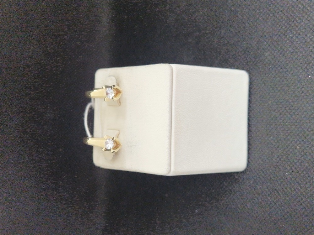 СЕРЬГИ С КАМНЕМ (Au 500)