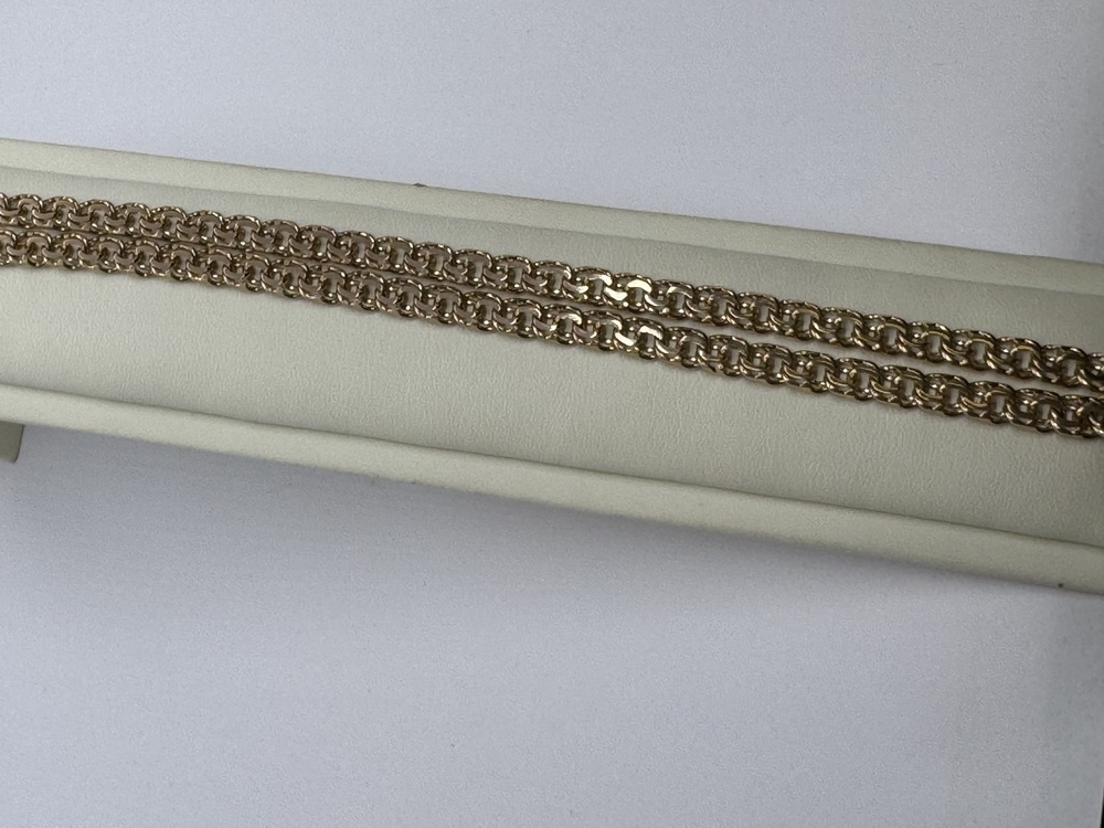 ЦЕПЬ ПОЛНОВЕСНАЯ Бисмарк (Au 585)