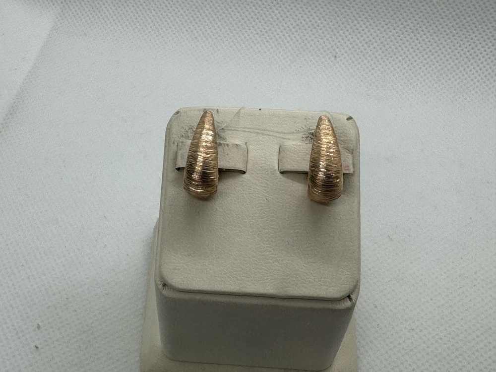 СЕРЬГИ БЕЗ КАМНЯ (Au 585)