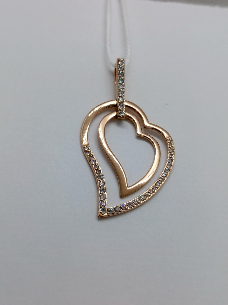 ПОДВЕСКА С КАМНЯМИ (Au 585)