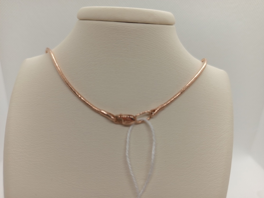 ЦЕПЬ ПОЛНОВЕСНАЯ Жгут(снейк) (Au 585)