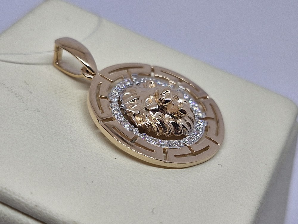 ПОДВЕСКА С КАМНЯМИ (Au 585)