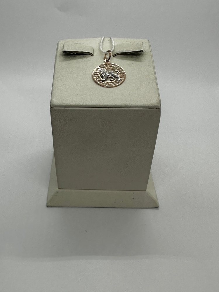 ПОДВЕСКА ЗНАК ЗОДИАКА ЛЕВ Au 585