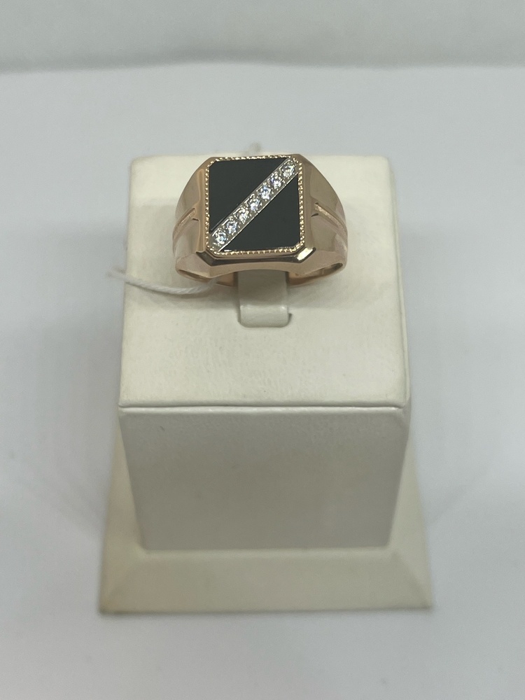 ПЕЧКМИ585 ПЕЧАТКА С КАМНЯМИ (Au 585)