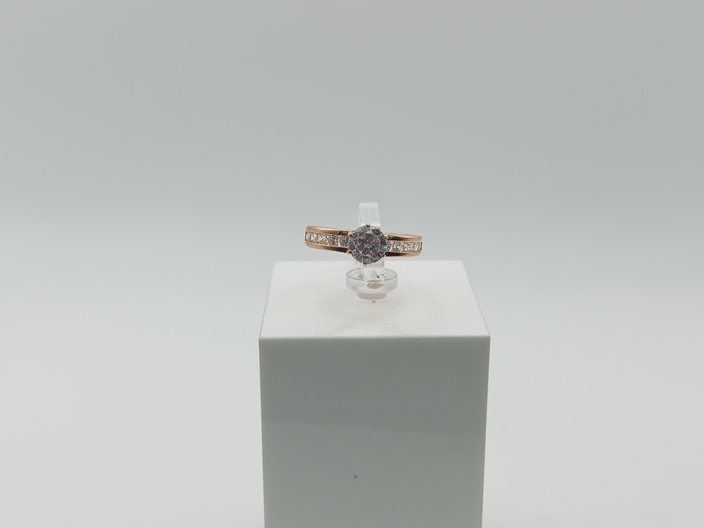 КОЛКМИ585 КОЛЬЦО С КАМНЯМИ (Au 585)