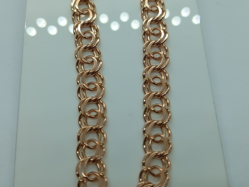 ЦЛБС585 ЦЕПЬ ПОЛНОВЕСНАЯ Бисмарк (Au 585) ЦЛБС585 ЦЕПЬ ПОЛНОВЕСНАЯ Бисмарк (Au 585)