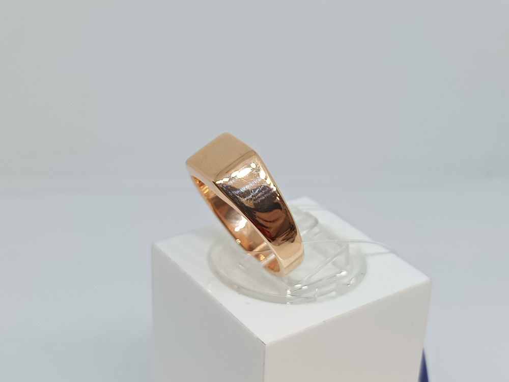 01-0061 КОЛЬЦО ПЕЧАТКА без камня (Au 585)