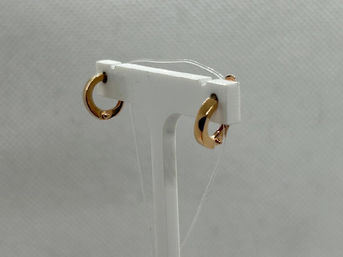 СЕРЬГИ БЕЗ КАМНЯ (Au 585)