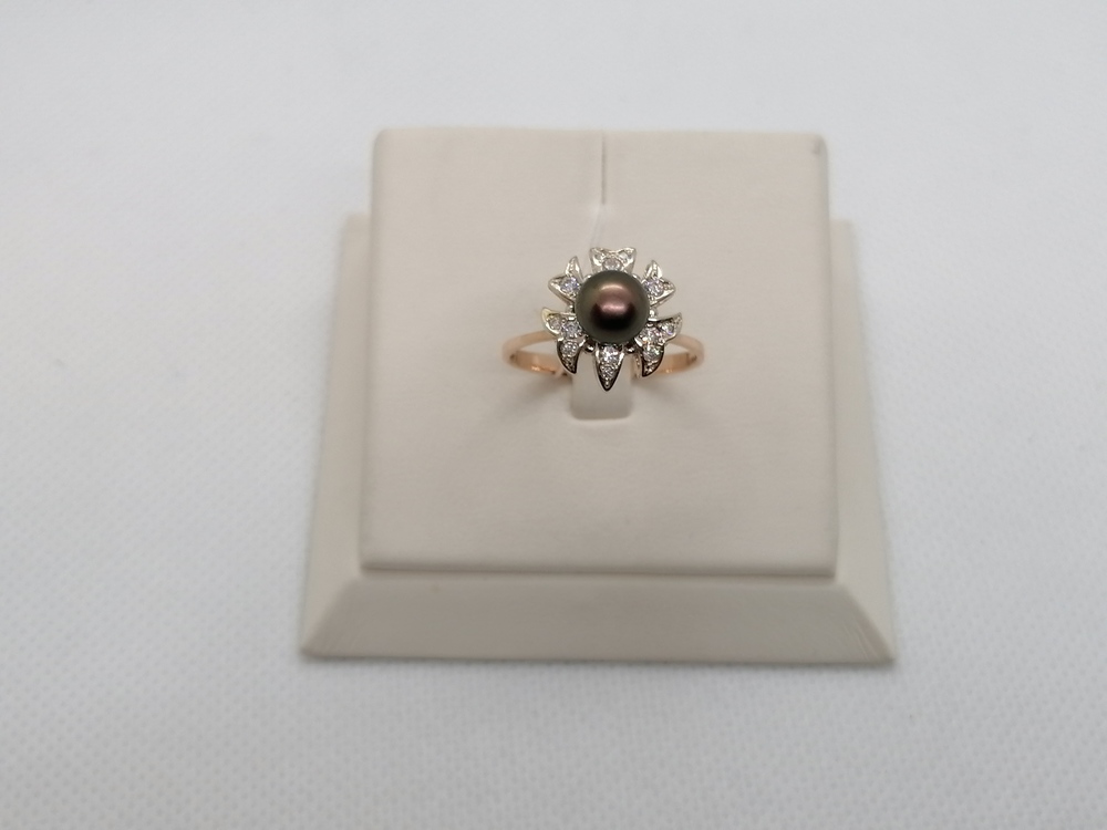 КОЛКМИ585 КОЛЬЦО С КАМНЯМИ (Au 585)