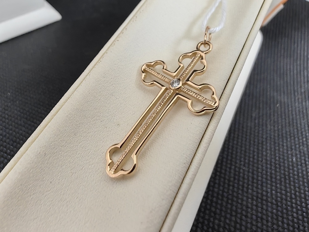 ПОДВЕСКА БРИЛЛИАНТ Au 585