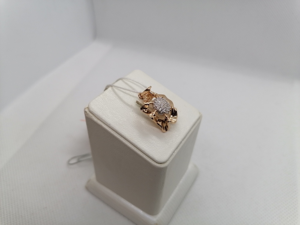 ПОДКМИ585 ПОДВЕСКА С КАМНЯМИ (Au 585)