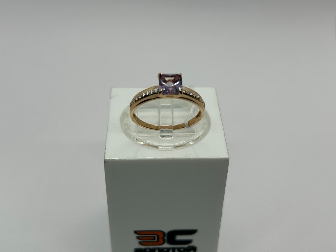 КОЛКМИ585 КОЛЬЦО С КАМНЯМИ (Au 585)