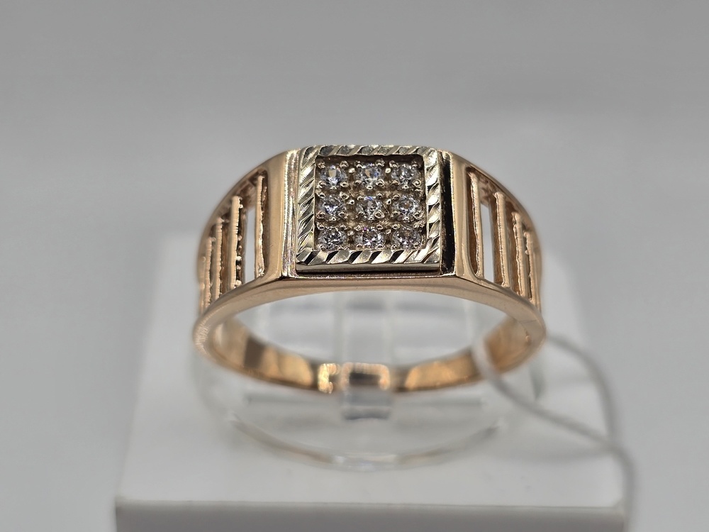 ПЕЧКМИ585 ПЕЧАТКА С КАМНЯМИ (Au 585)