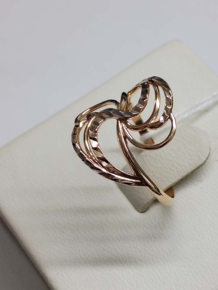 КОЛБКМ585 КОЛЬЦО БЕЗ КАМНЯ (Au 585)